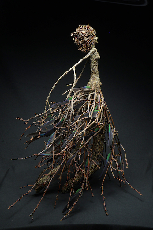 Tell Me Your Truth 26x14x16 $2400 at Hunter Wolff Gallery